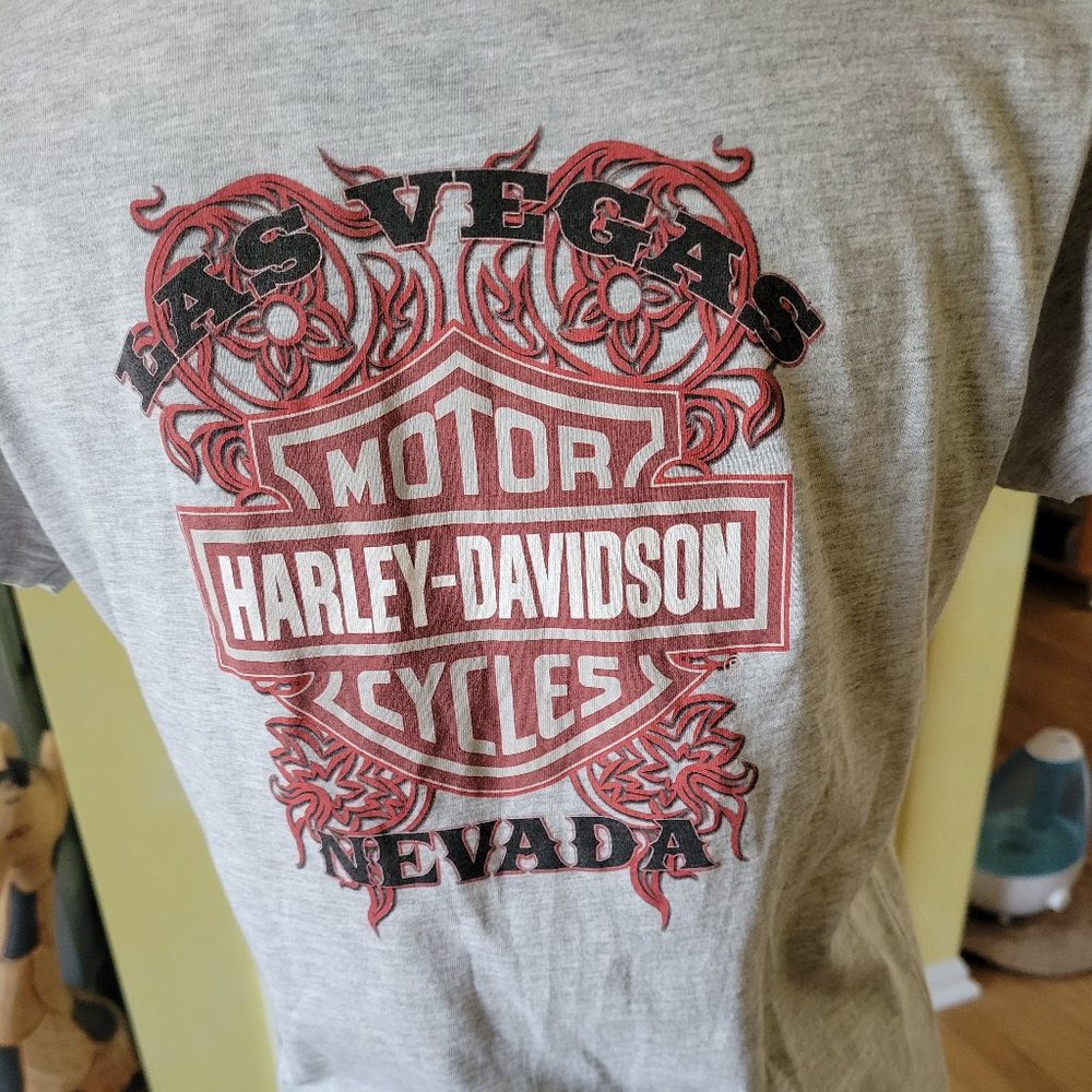 Harley-Davidson Short Sleeve T Grey - Size M